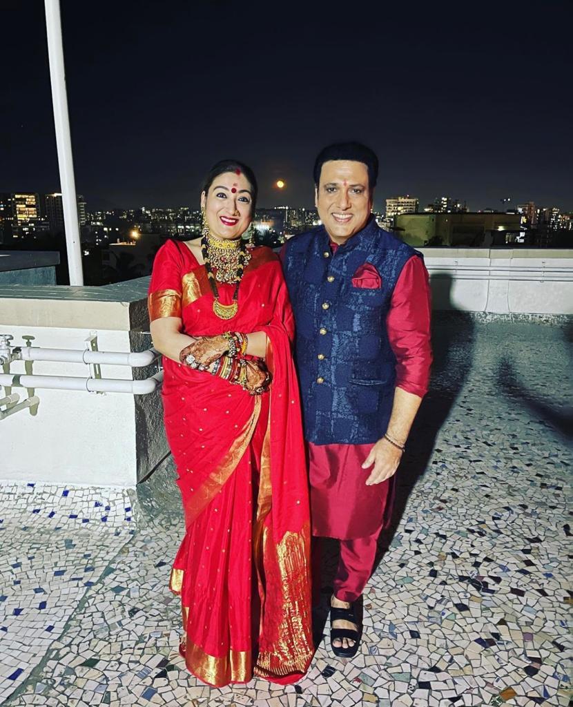 govinda gave his wife a BMW on karwa chauth